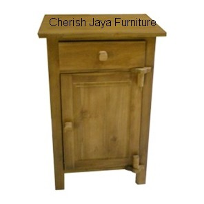 Code: SJBS 005 Name: Etnic Bedise Table Size: W=48 x D=35 x H=80 cm Wood: Solid Teakwood